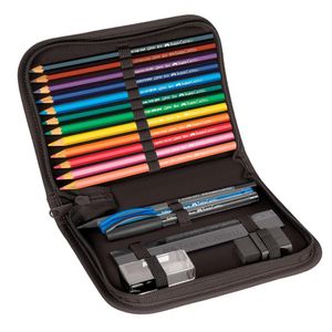 Estojo Faber-Castell Nylon Cosmic