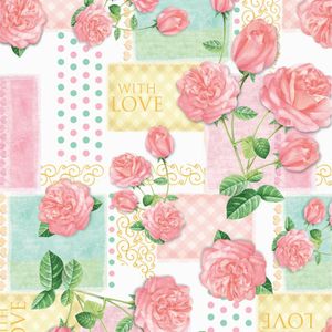 Saco Presente Gala 58x89 Cor 370 Floratta Rose