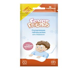 Compressa Refrescante em Gel Babydeas Fever Friends 2 em 1