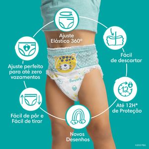 Fralda Pampers Pants Ajuste Total XXG 60 Unidades