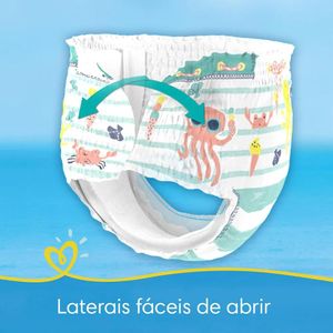 Fralda Pampers Splashers Baby Shark Praia e Piscina M/G 11 unidades