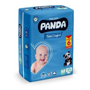 Fralda Panda Hiper M 70 Unidades