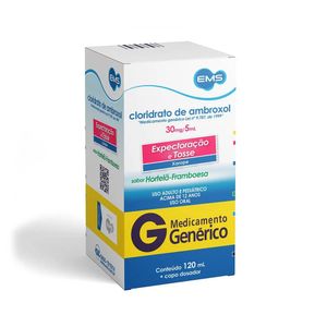 Xarope Ambroxol Genérico EMS Adulto 120ml