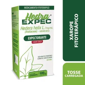 Xarope Expec Hedra 100ml Sem Açúcar