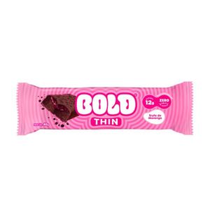 Barra De Proteína Bold Thin 40g Trufa De Morango