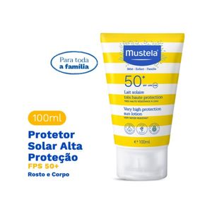 Protetor Solar Infantil Mustela FPS50 100ml