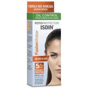 Isdin Fotoprotector Fusion Water Sem Cor FPS60 50ml