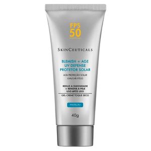 Protetor Solar Facial Skin Ceuticals Blemish + Age UV Defense FPS50 40g