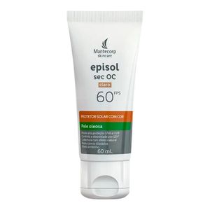 Protetor Solar Episol SEC Ocidental Claro Mantecorp FPS 60 60ml
