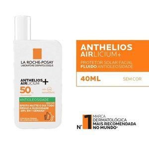 La Roche Anthelios Airlicium Fluido com Cor 2 0 FPS50 40ml