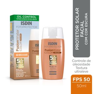 Isdin Fotoprotector Fusion Water Color Escura FPS50 50ml