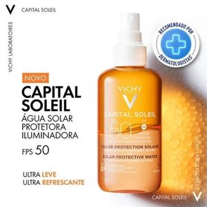 Vichy Capital Soleil Água Solar Iluminadora FPS50 200ml