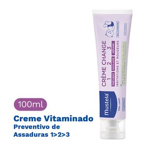 Creme Antiassaduras Mustela Vitaminado 123 110g