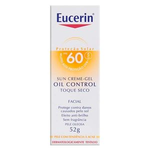 Protetor Solar Sun Oil Control FPS60 52ml Eucerin