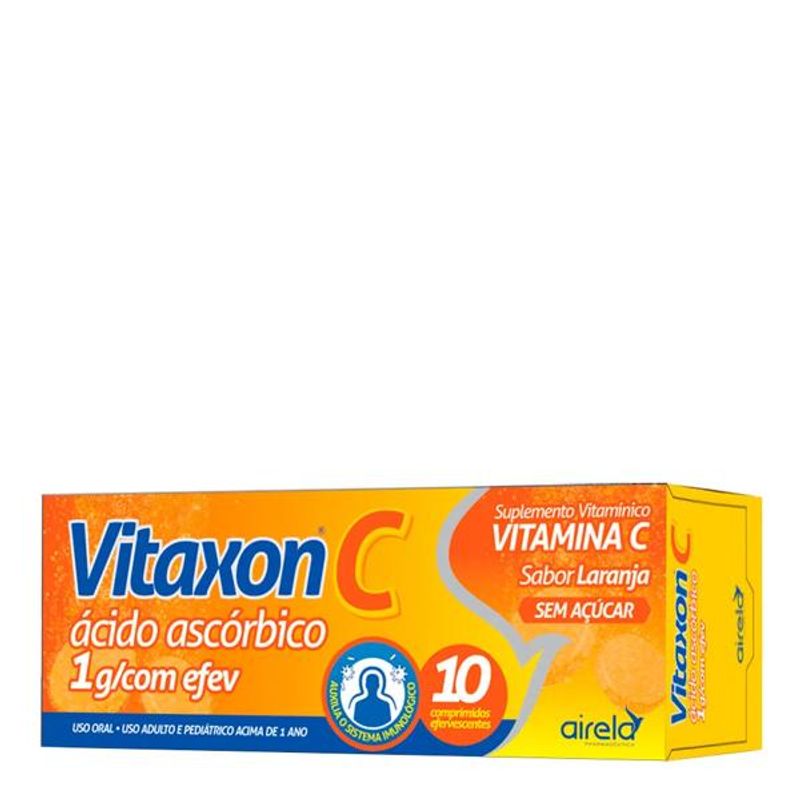 vitaxon-c-1g-laranja-10-comprimidos-efervescentes-10018592