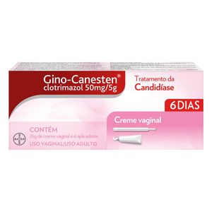 Creme Vaginal Gino Canesten 6 35g Bayer