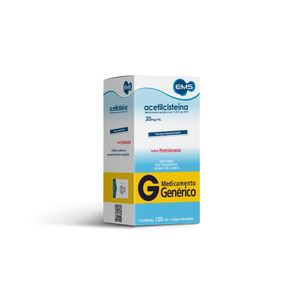 Acetilcisteína 120ml Infantil Genérico EMS