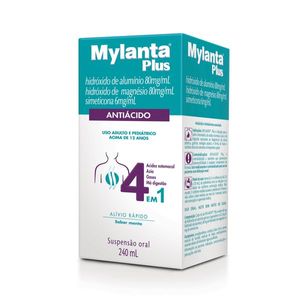 Mylanta Plus Menta Suspensão Oral 240ml