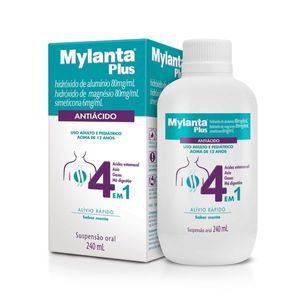 Mylanta Plus Menta Suspensão Oral 240ml