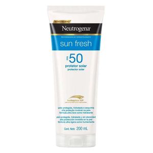 Protetor Solar Facial Neutrogena Sun Fresh FPS50 200ml