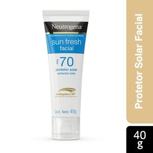 Protetor Solar Facial Neutrogena Sun Fresh FPS70 40g