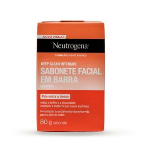 Sabonete em Barra Facial Neutrogena Deep Clean 80g