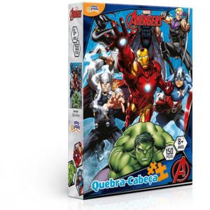 Quebra-Cabeça Vingadores 150 Peças 8036