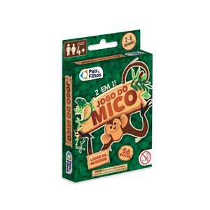 Jogo Do Mico E Memória 56 Cartas Pais E Filhos