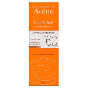 Mat Perfect Fluido com Cor Avene FPS60 40g