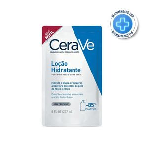 Refil Loção Hidratante Corporal CeraVe Pele Seca a Extra Seca 237ml