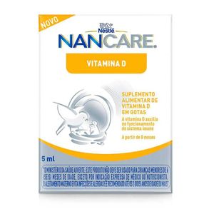 Suplemento Alimentar Infantil Nancare Nestlé Vitamina D 5ml