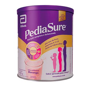 Suplemento Alimentar Infantil PediaSure Abbott Morango 400g