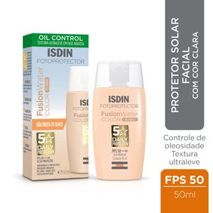 Isdin Fotoprotector Fusion Water Color Clara FPS50 50ml