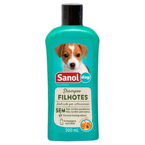 Shampoo Pet Sanol Dog Para Cães Filhotes 500ml