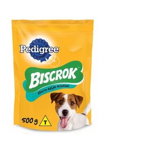 Petisco Pedigree 500g Raças Pequenas Adulto Biscrok Mini