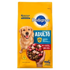 Ração Pedigree 900g Adulto Carne/Frango