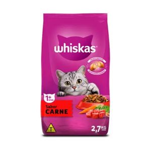 Ração Whiskas 2 7kg Adulto Carne