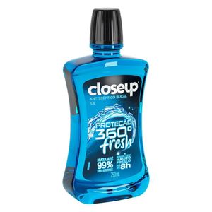 Enxaguante Bucal Close Up 250ml Ice Fresh 360°