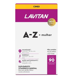 Lavitan A-Z Mais Mulher 90 Cápsulas Cimed