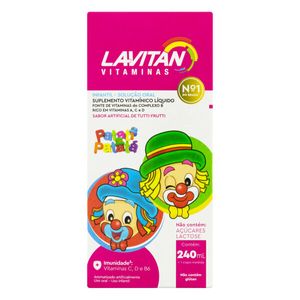 Lavitan Kids 240ml Tutti Frutti Cimed