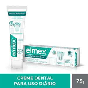 Creme Dental para Sensibilidade Elmex Sensitive 75g