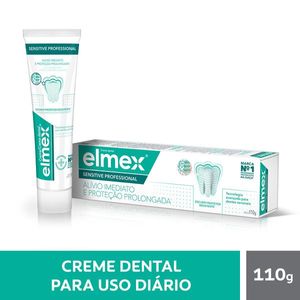 Creme Dental para Sensibilidade Elmex Sensitive Professional 110g