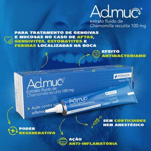 Pomada Ad Muc 100mg 10g