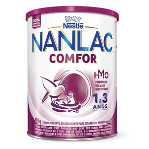 Fórmula Infantil Nanlac Comfor Nestlé 1 a 3 Anos 800g