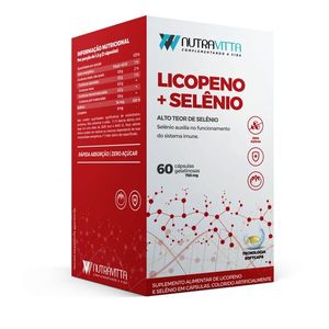 Nutra Vitta Licopeno + Selênio 60 Cápsulas