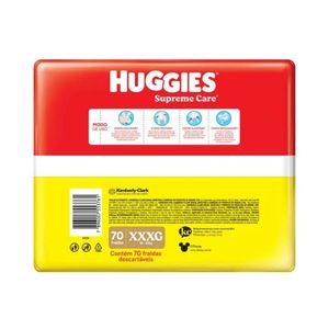 Fralda Huggies Supreme Care Max XXXG 70 Unidades