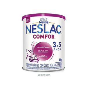 Composto Lácteo Neslac Comfor Nestlé 3 a 5 anos 800g