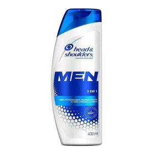 Shampoo Anticaspa Head & Shoulders Men 3 em 1 400ml