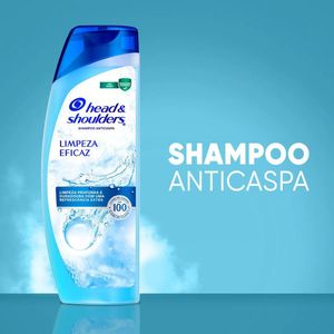 Shampoo Anticaspa Head & Shoulders Limpeza Eficaz 400ml