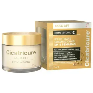 Creme Facial Cicatricure Gold Lift Noturno 50g